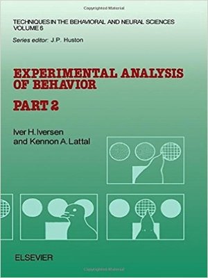 cover image of Experimental Analysis of Behavior